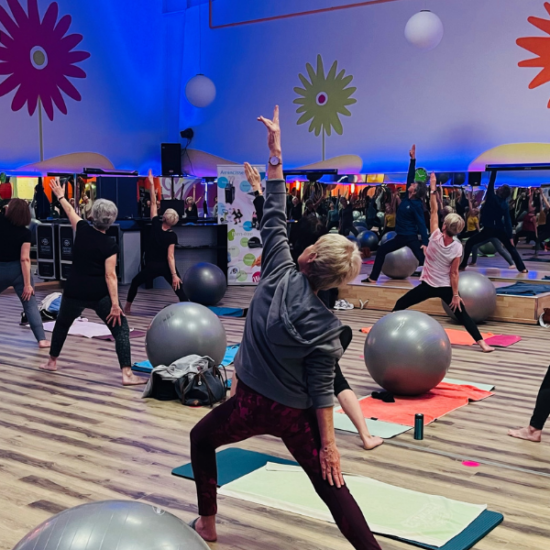 Femme faisant du Pilates Chez Waf à Maxeville